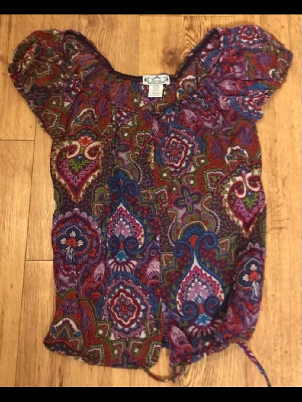 Trixxi Clothing Company Womens Multi Colored Shirt, Size M